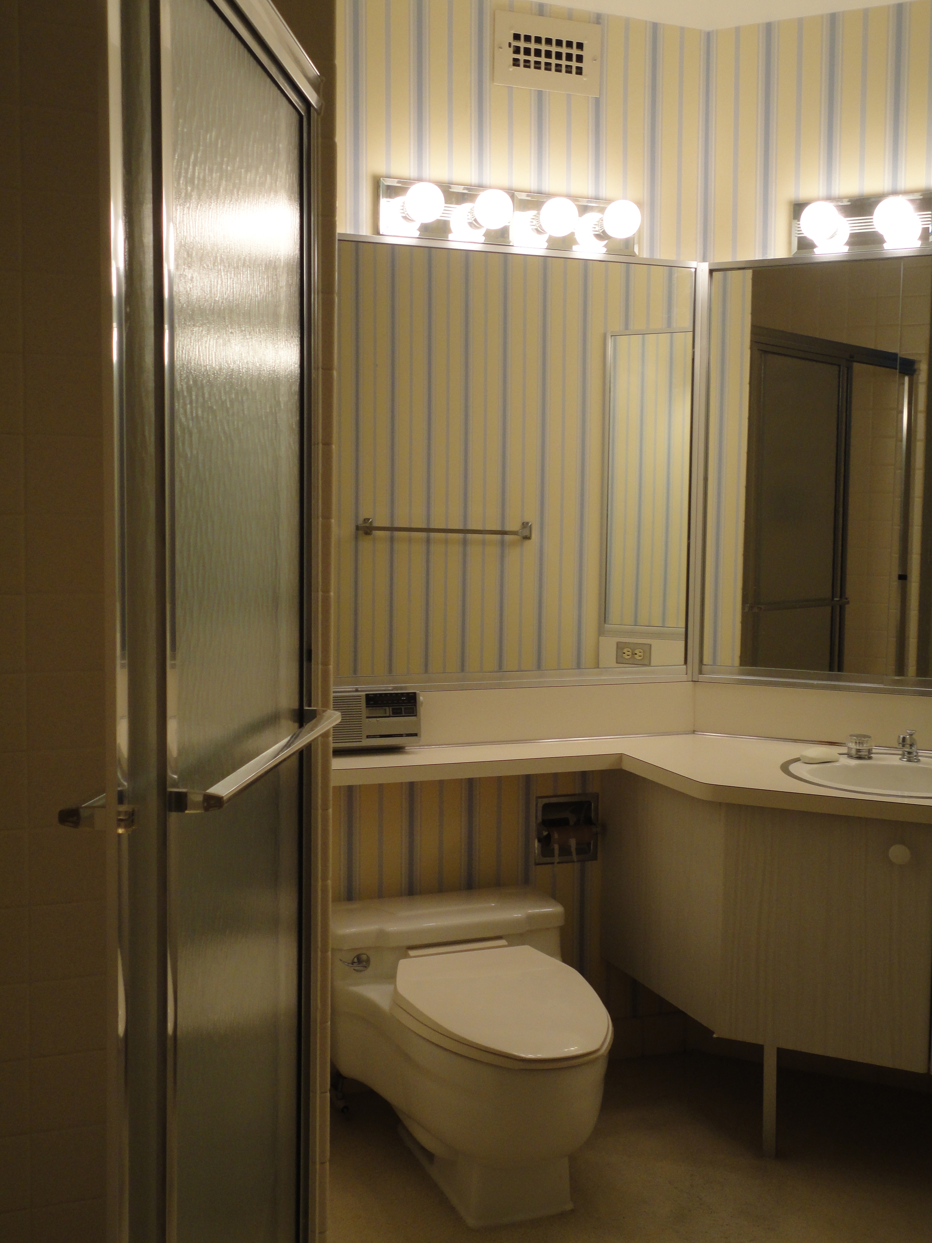 Second bathroom – before picture