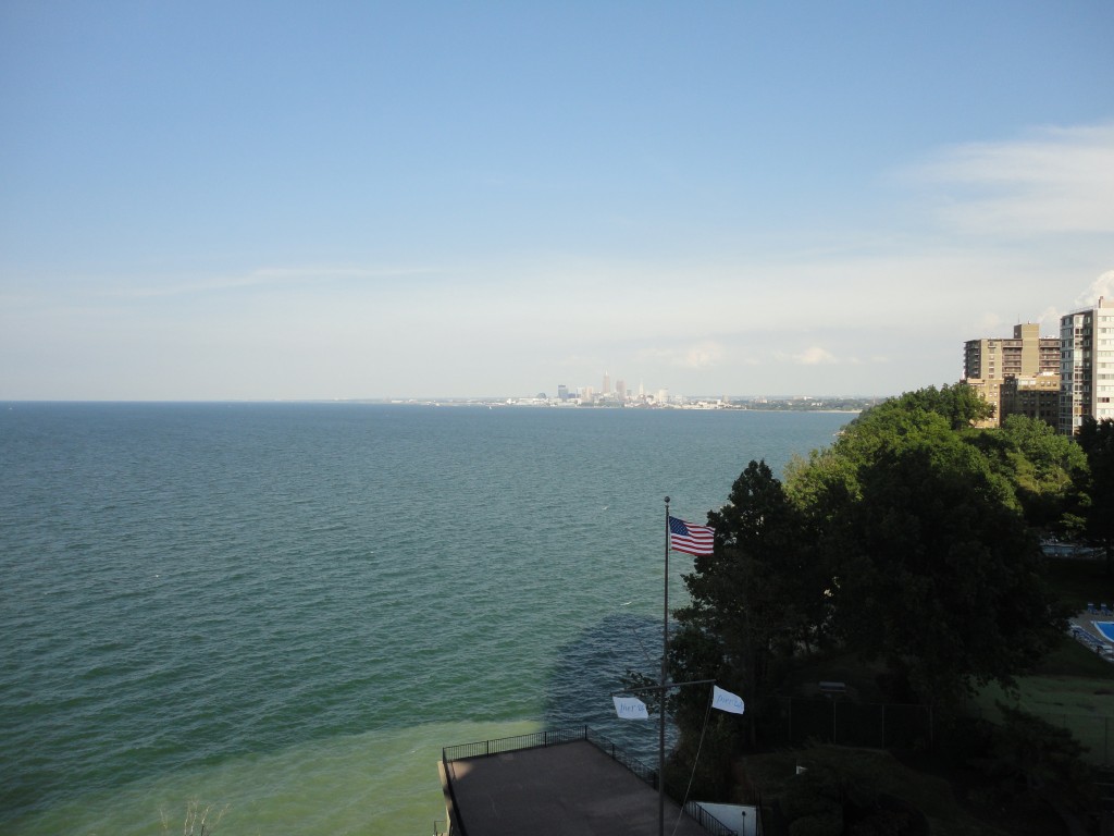 Cleveland City and lake view