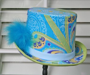 Create Your Own Fabric Top Hot - Top Hat Tutorial