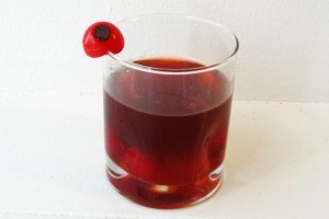 Red Zombie Eye Punch ond other halloween party beverage recipes