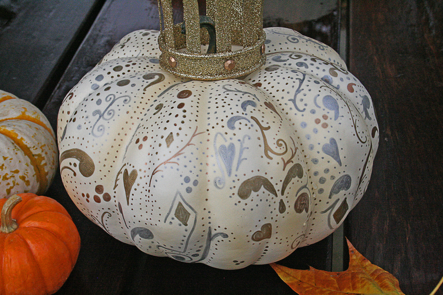 A Royal Pumpkin fit for a Prince or Princess