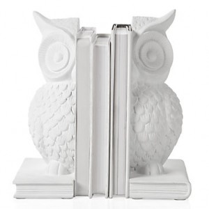 White owl bookends from Z Gallerie
