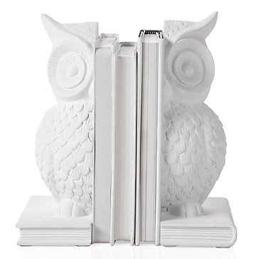 White owl bookends from Z Gallerie
