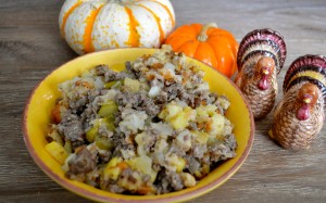 Sausage and apple stuffing recipe