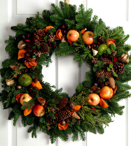 Della Robia Christmas Wreath