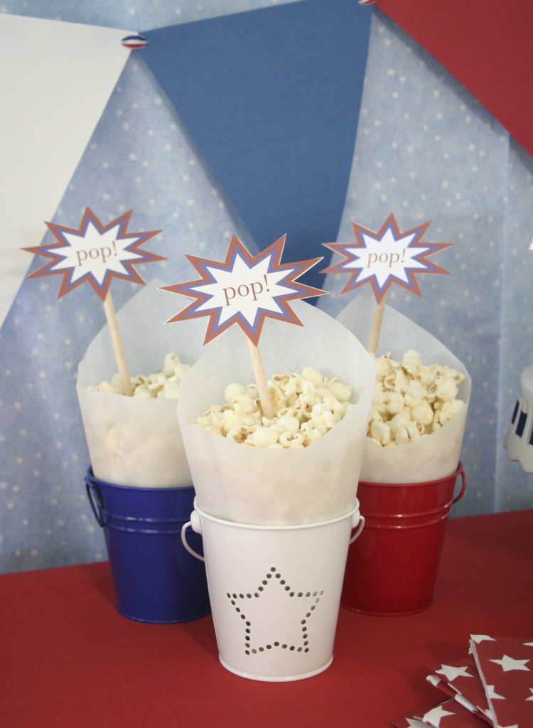 Fourth of July Popcorn t