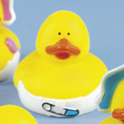 Diapered Rubber Duck