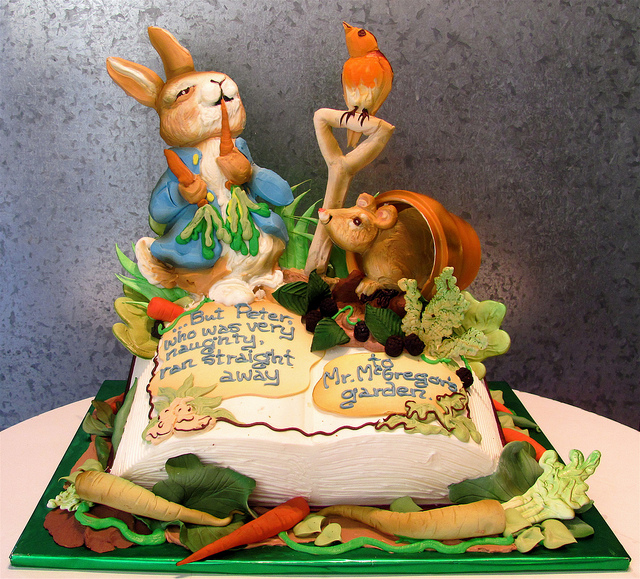 Pete Rabbit Cake