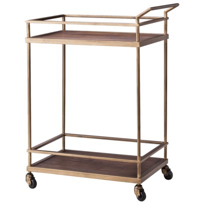 The Bar Car Renaissance: How to Add a Bar Cart to your Home