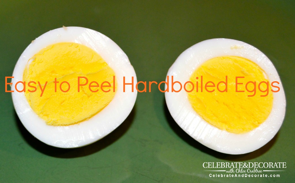 How to make perfect hard boiled eggs