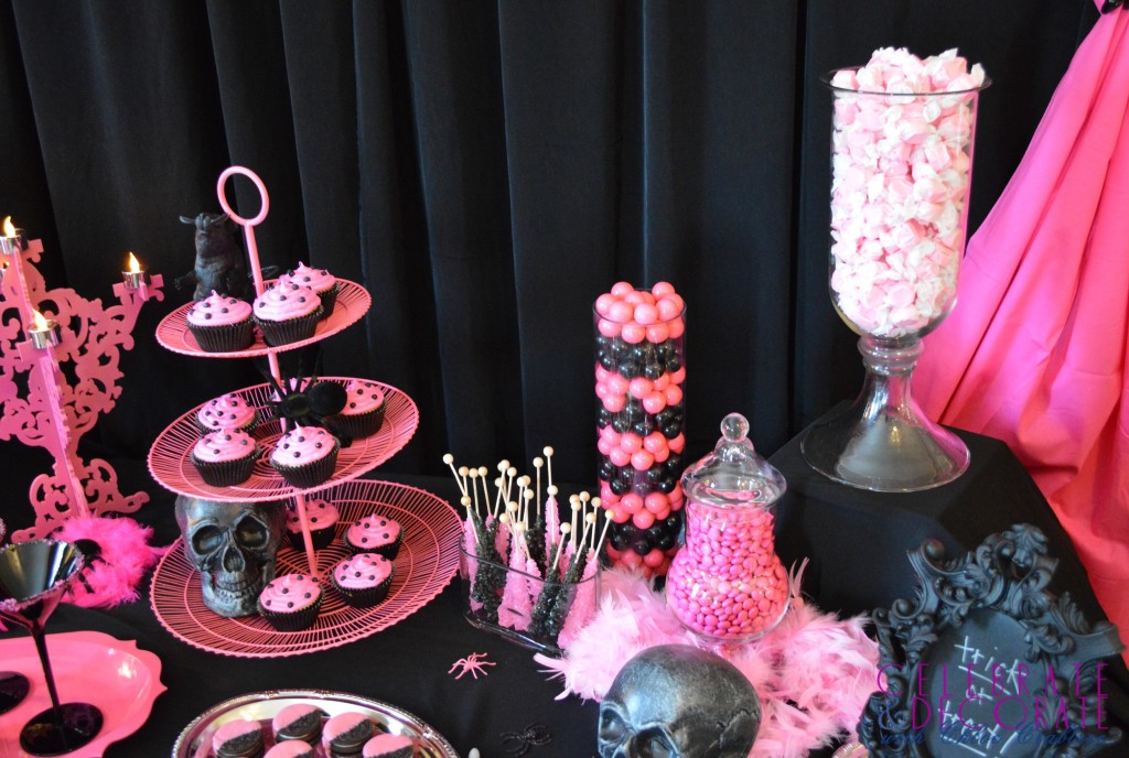 Black and Pink Halloween