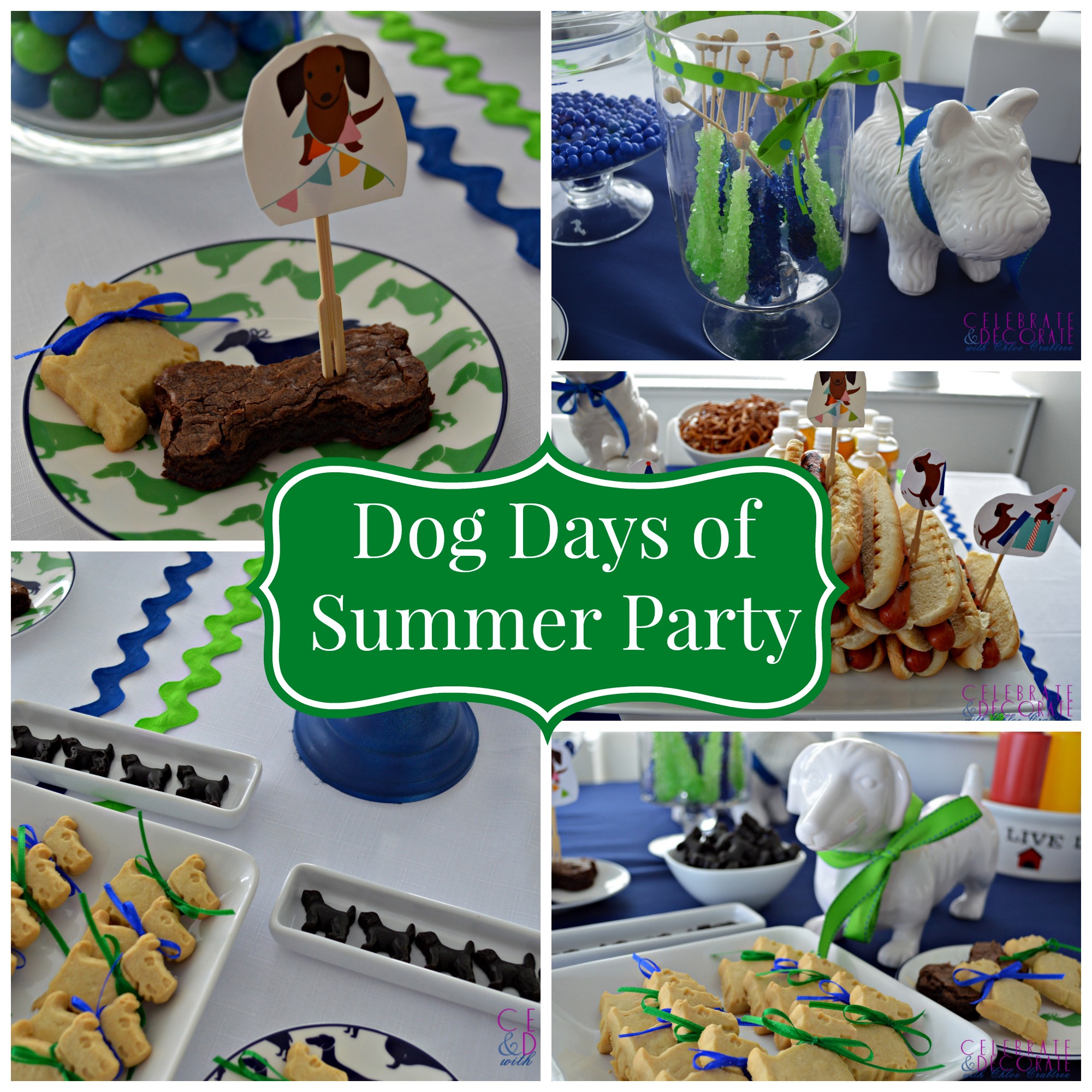 Dog Days of summer party and more summer party ideas!