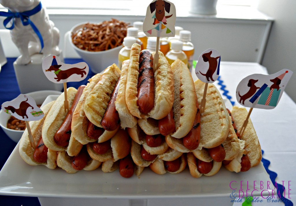 Hot Dogs for a Dog Days of Summer Party