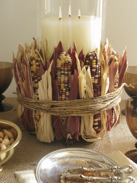 Indian Corn Centerpiece
