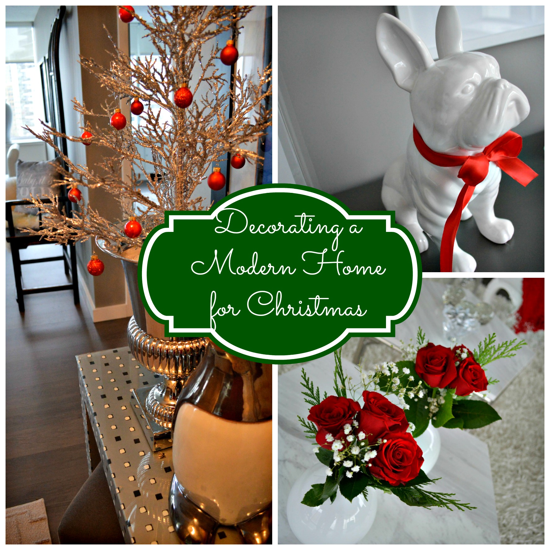 Decorating a Modern Home for Christmas