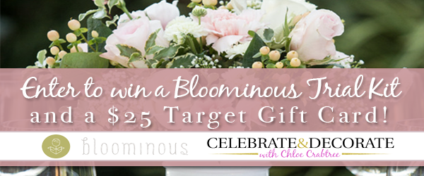 Giveaway: Bloominous Trial Kit & $25 Target Gift Card