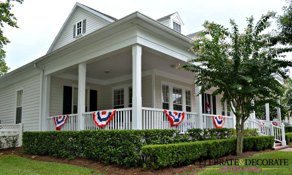 Fourth of July Porch