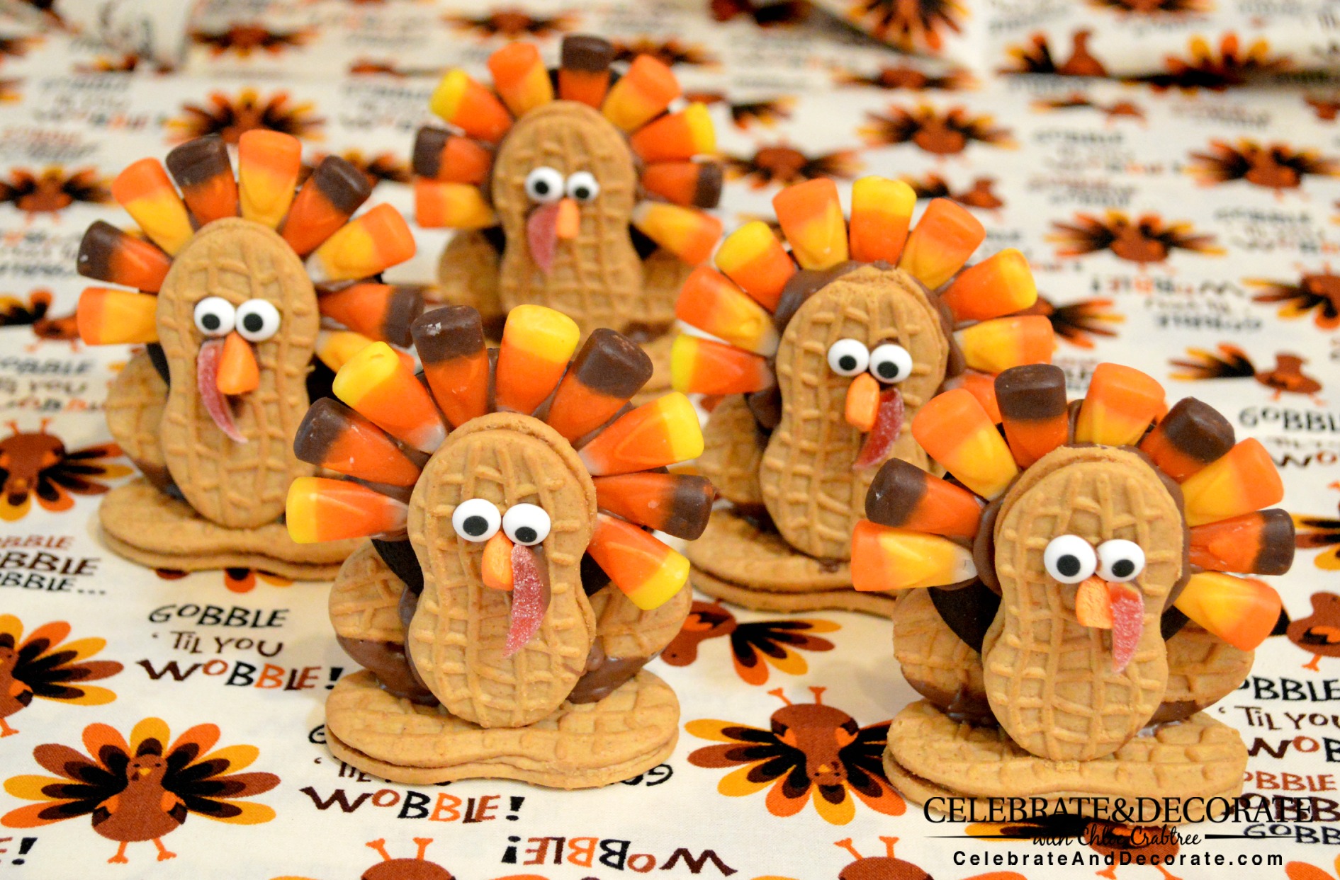 Turkey Treats for Thanksgiving - Celebrate & Decorate