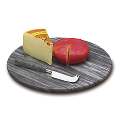 Marble 2 Piece Cheese Board and Knife Set - $18.95