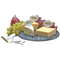 White Porcelain Cheese Labels - $9.95