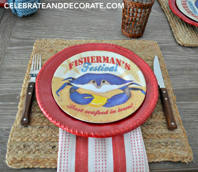 Seafood Dinner Party Tablescape