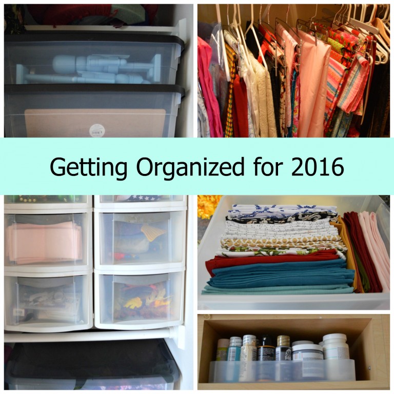 Organizing Your Home and a Link Party