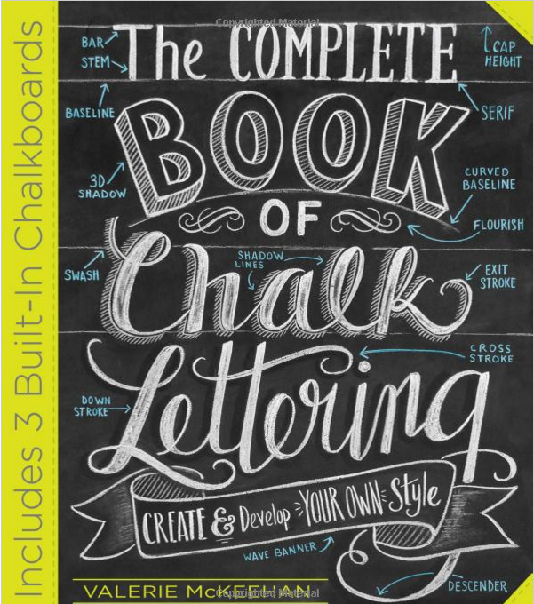 The complete book of chalk lettering 