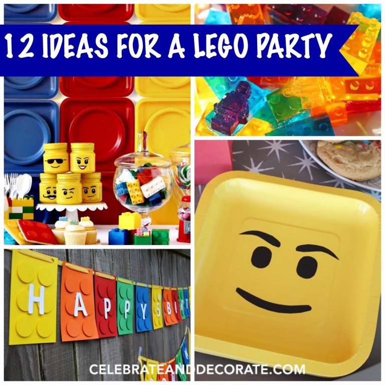 12 Fun Ideas for a Lego Party