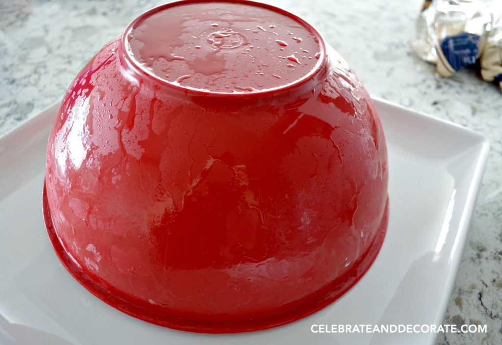 How to make an ice bowl