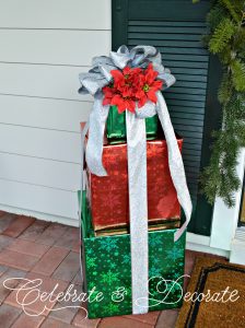 DIY Christmas Decorations with Boxes - Celebrate & Decorate