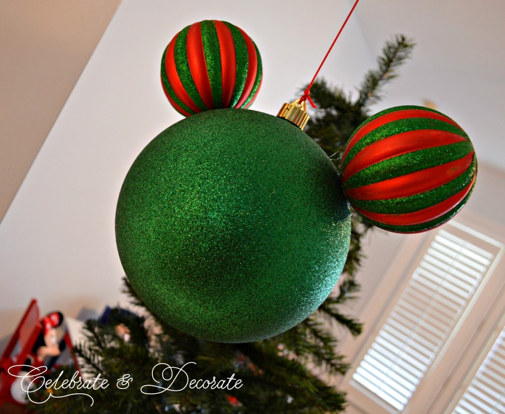 DIY Disney Christmas Ornaments