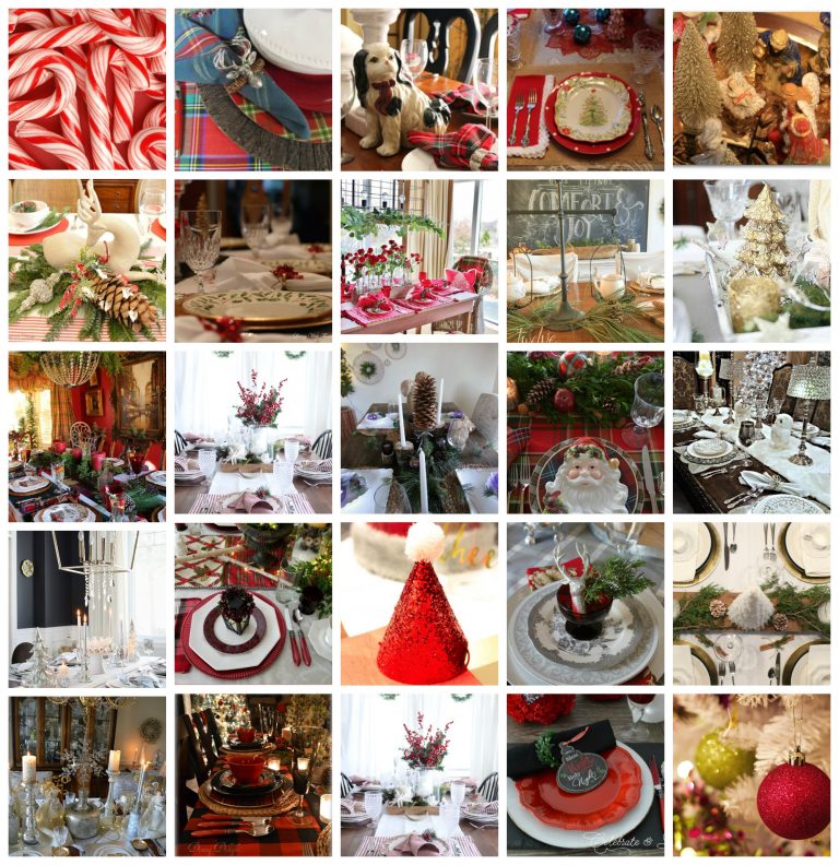 23 Inspiring Christmas Tablescapes