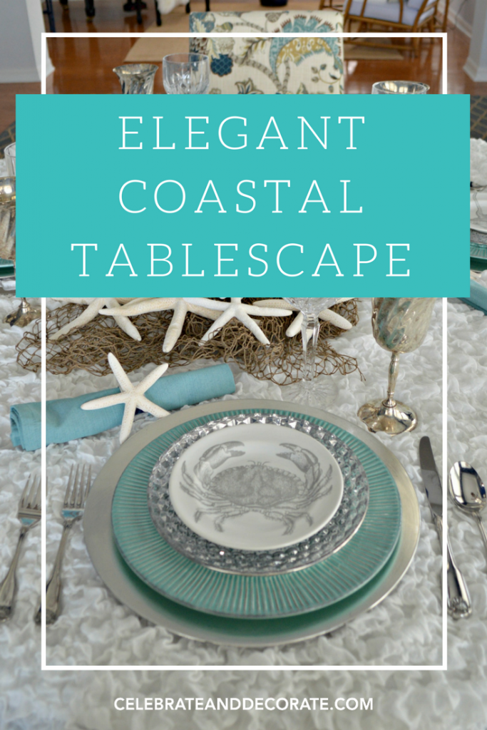 Elegant Coastal Tablescape