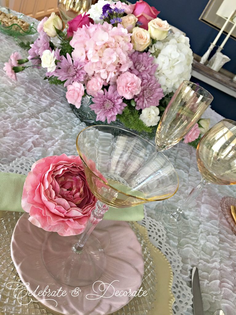 Here’s To The Ladies Who Lunch Spring Tablescape