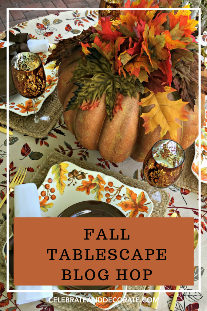 Fall Tablescape Blog Hop