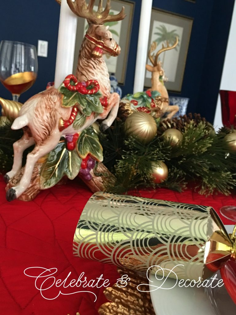 Traditional Christmas Tablescape