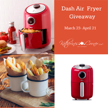 You Can Win a Dash Air Fryer!