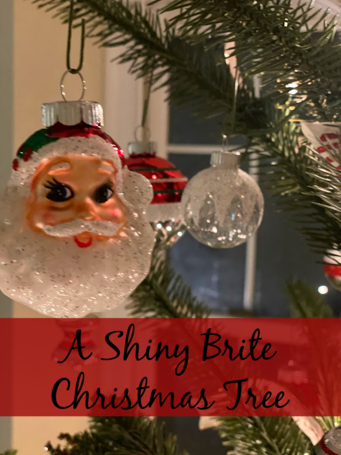 A Shiny Brite Christmas Tree