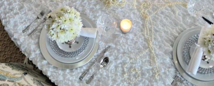 Squared Table Cover Winterwonderland