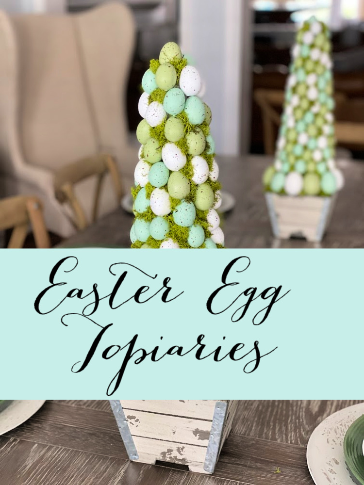 How to Make an Easter Egg Topiary