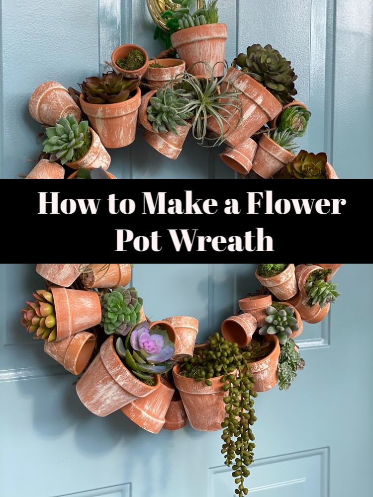 Easy Diy Flower Pot Succulent Wreath