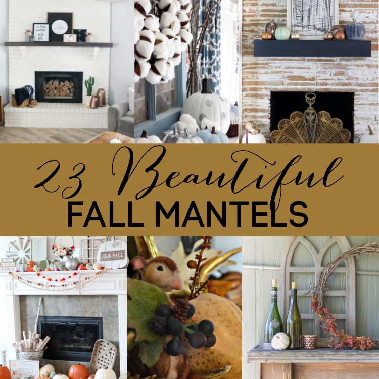 23 Beautiful Fall Mantels