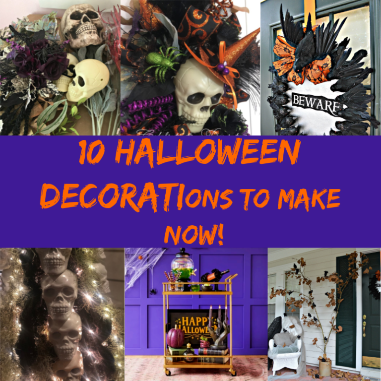 10 Halloween Decorations to Make Now