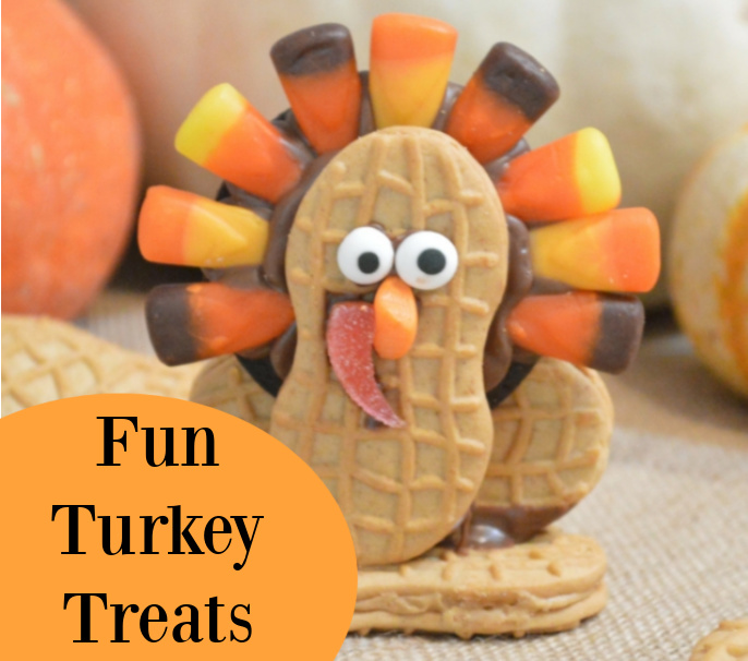 Cute Turkey Treats for Thanksgiving