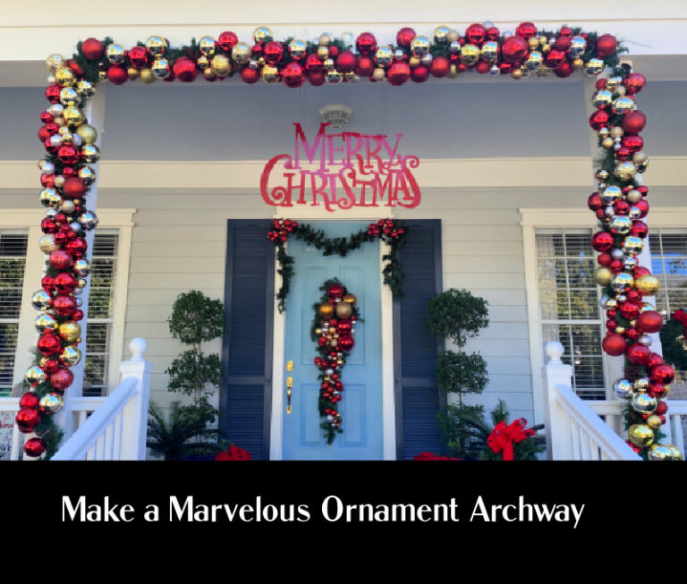 Make this Ornament Archway