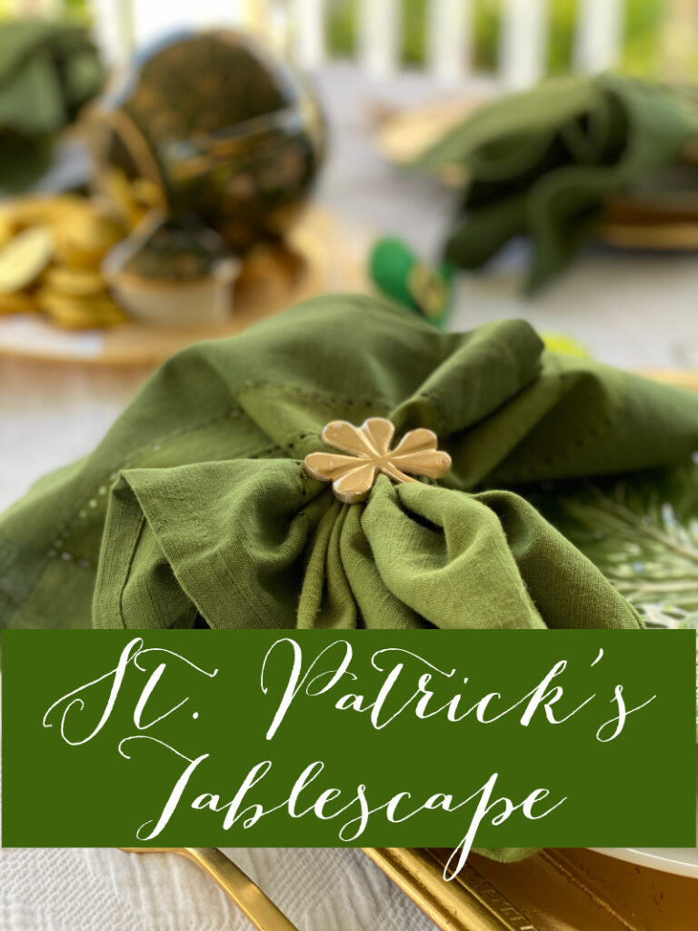 St. Patrick’s Day Luncheon Tablescape
