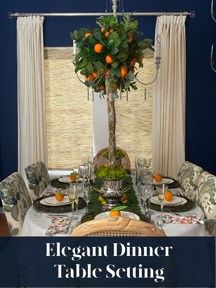 Will this elegant tablescape inspire you to host a dinner party?