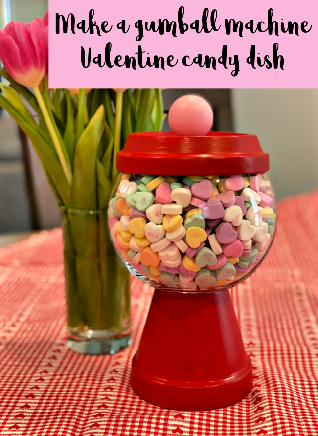 How to make this Cute as can be Valentine’s candy dish