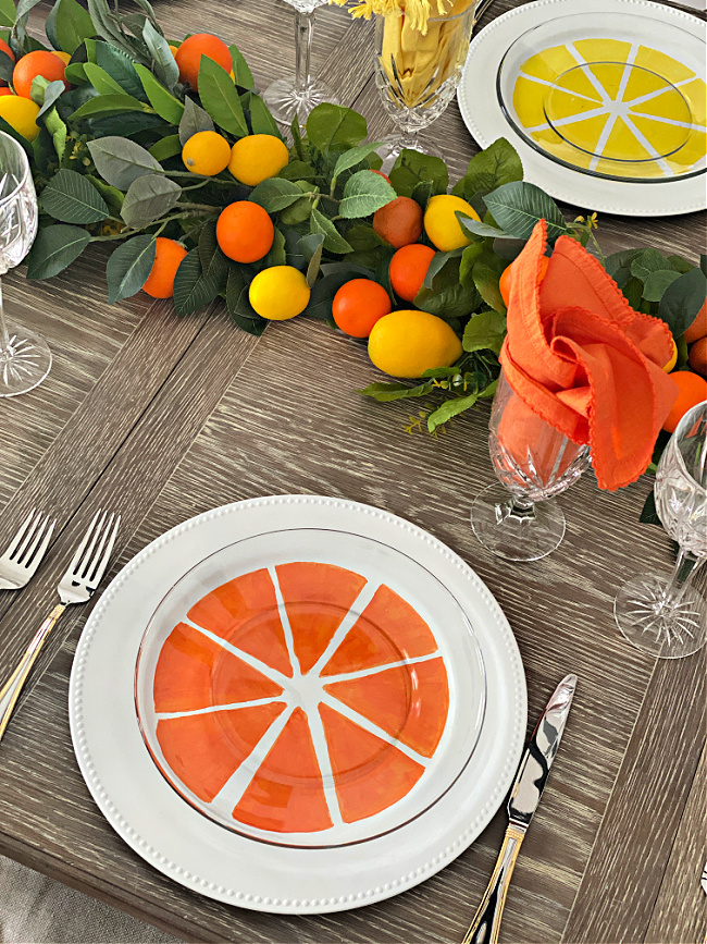 DIY Custom Chargers for your Next Luncheon with this Fun and Easy Tutorial!