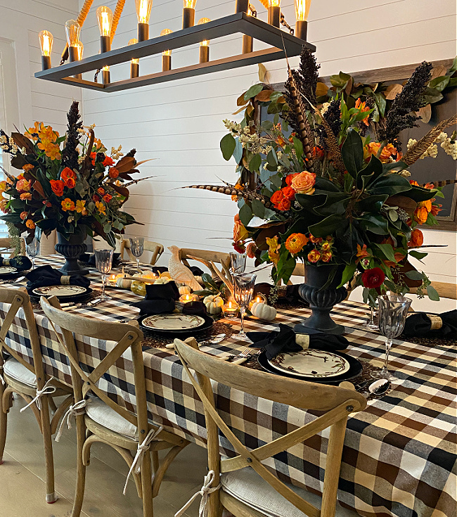 A Luxurious Fall Tablescape